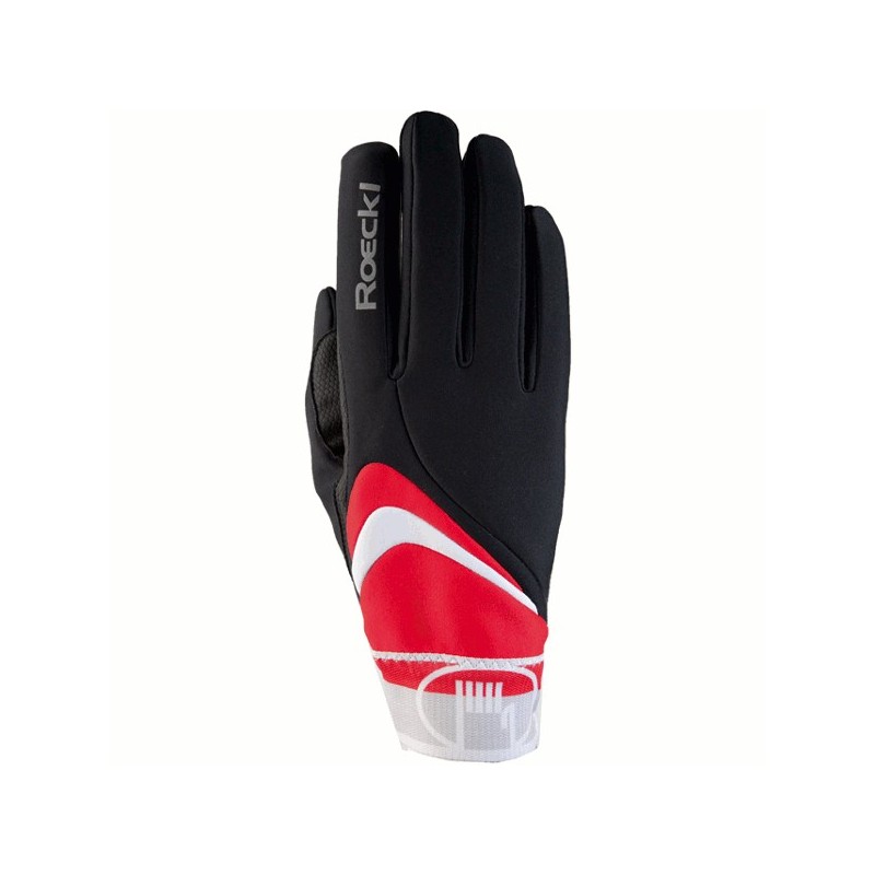 Racing hansker Roeckl Gent sort-rød Racing hansker Roeckl Gent sort-rød